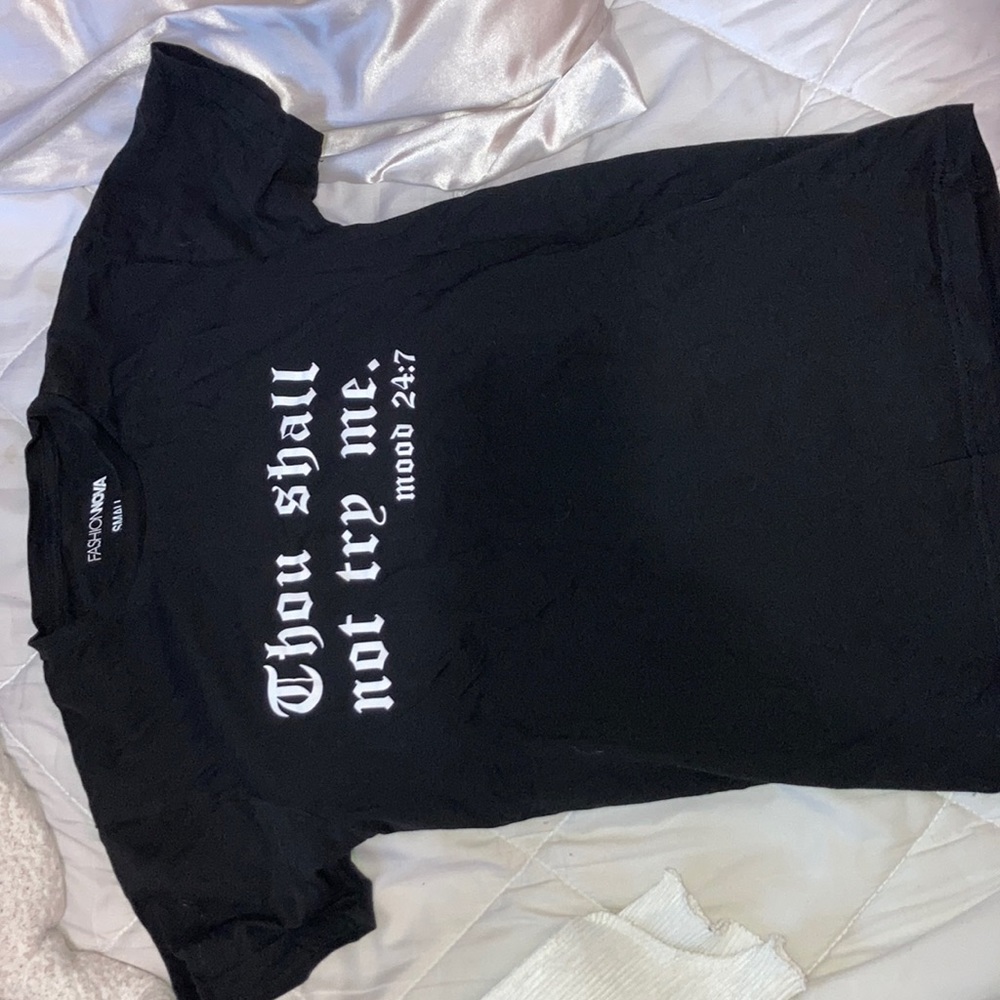 Black fashionova shirt